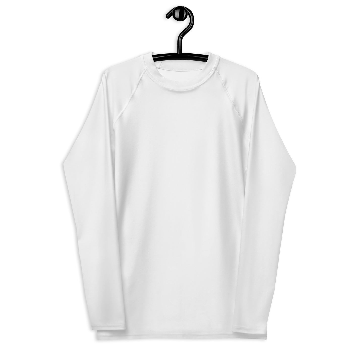 Men's White Long Sleeve Rash Guard