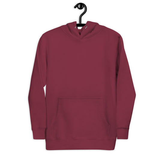 Women's Premium Burgundy Hoodie